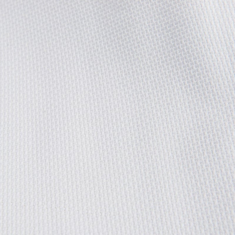 Borduurstof van katoen - wit - 45x38 cm