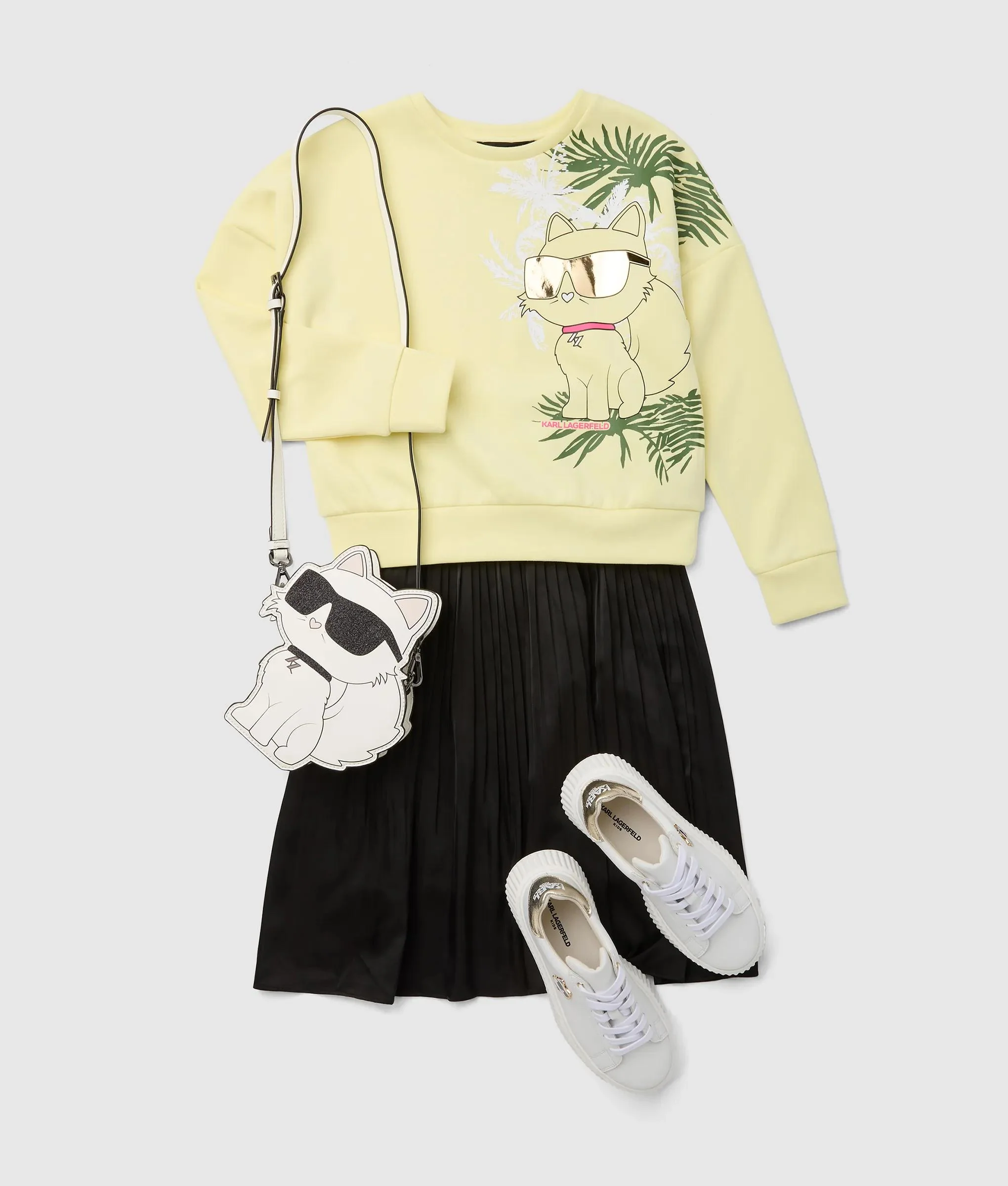 Sweat-shirt Ikon Choupette pour fille