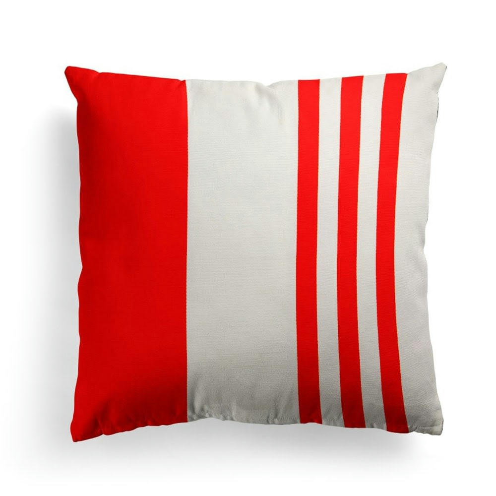 PAMPELUNE - Housse de coussin rouge 40x40