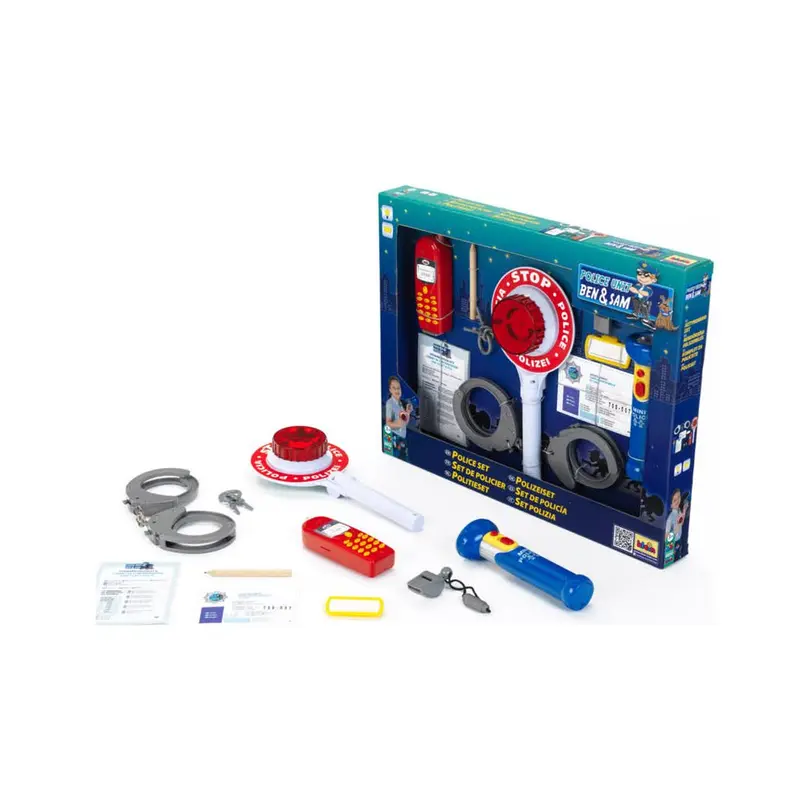 Spielset 10-teilig Polizeiset