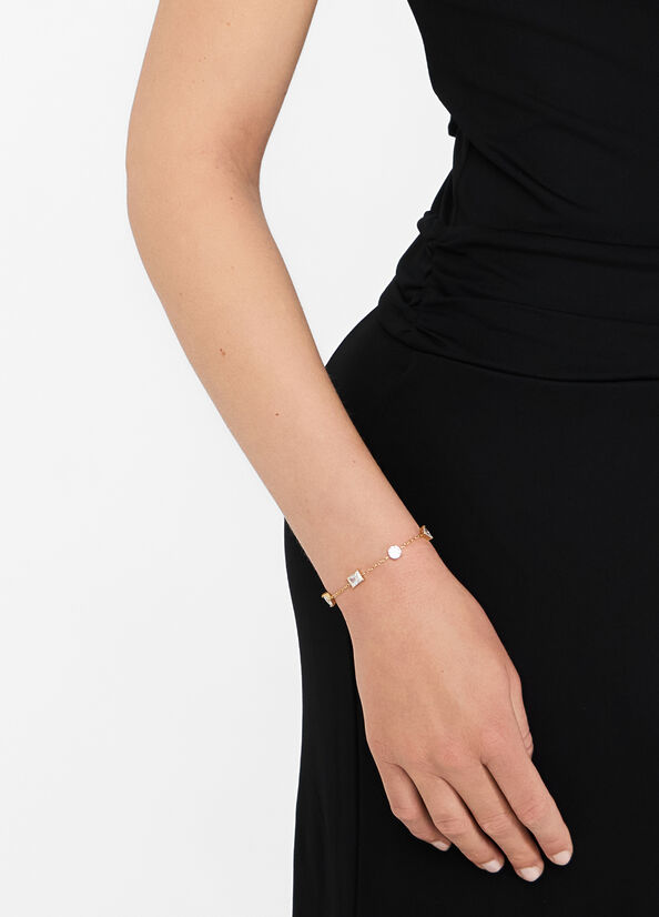 Bracciale con castoni gioiello