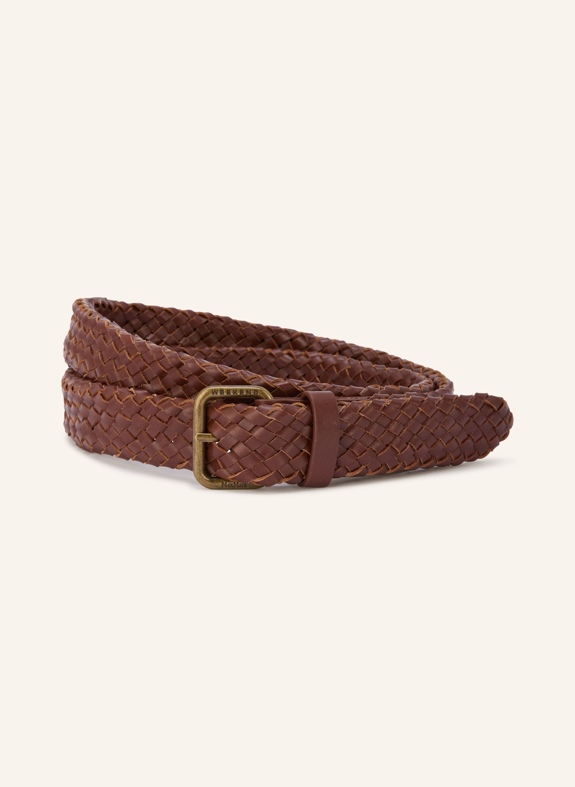 WEEKEND Max Mara Flechtgürtel QUAGLIA aus Leder