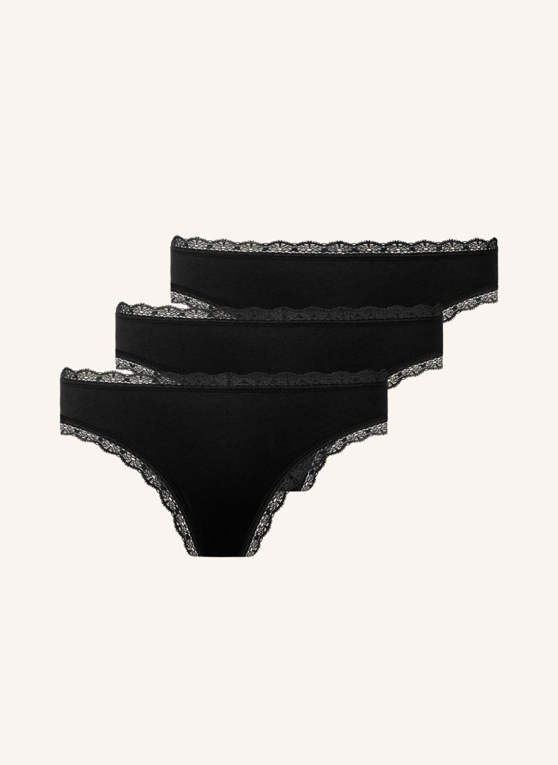 SNOCKS 3er-Pack String mit Spitze
