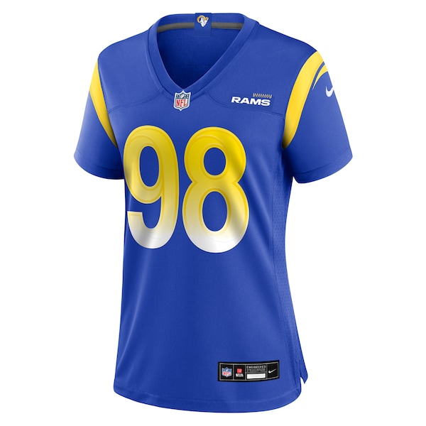 Da'Jon Terry Los Angeles Rams Nike Women's Team Game Jersey -  Royal