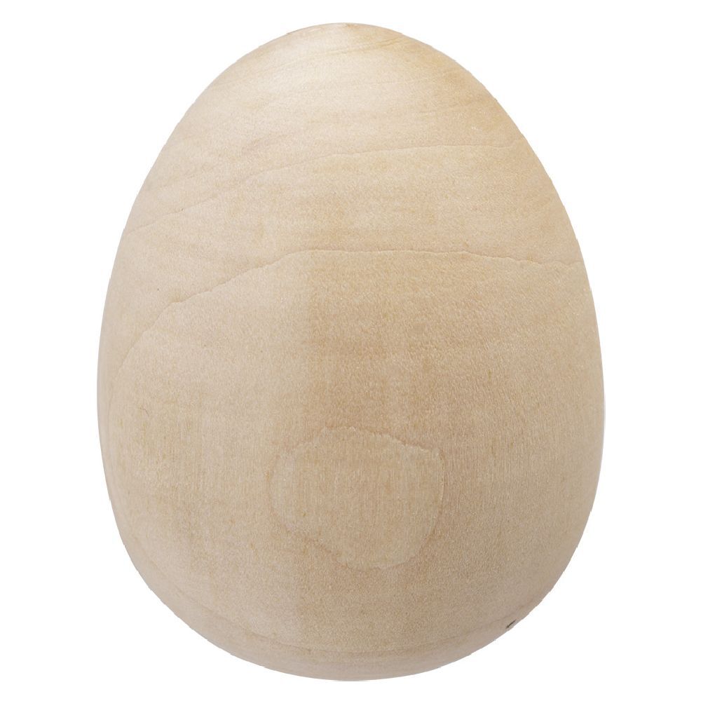 oeuf de Pâques en bois à décorer