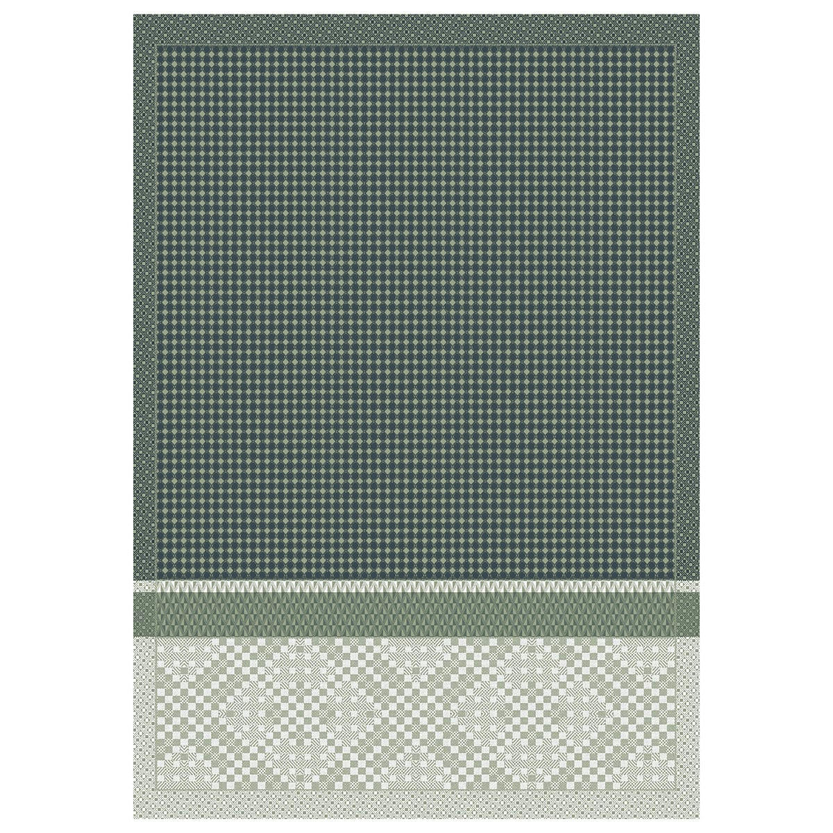 ESSENTIEL GRAPHIQUE - Essuie-mains en coton nature 54 x 38