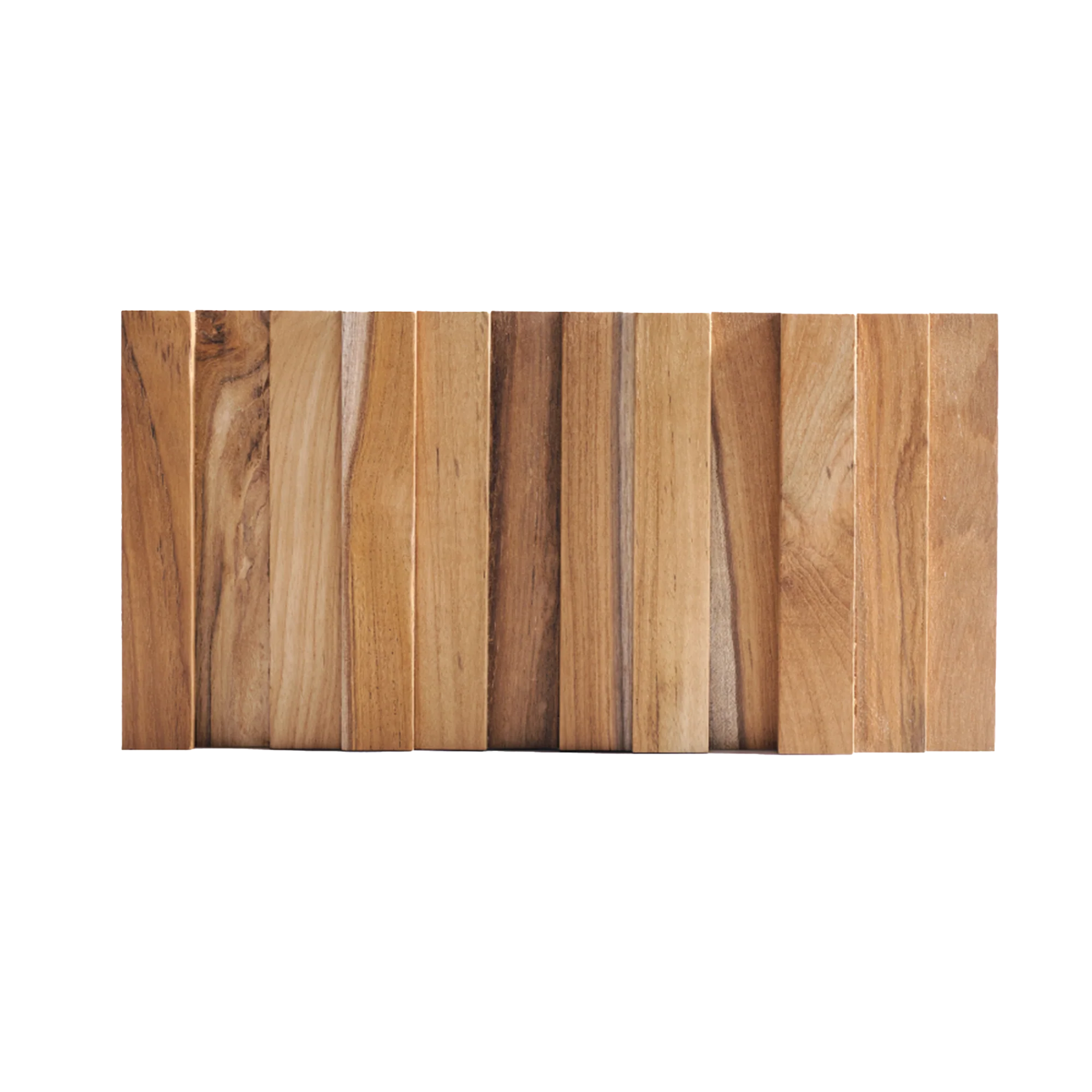 Plaque murale en bois ULTRAWOOD TEAK VERTICAL marron
