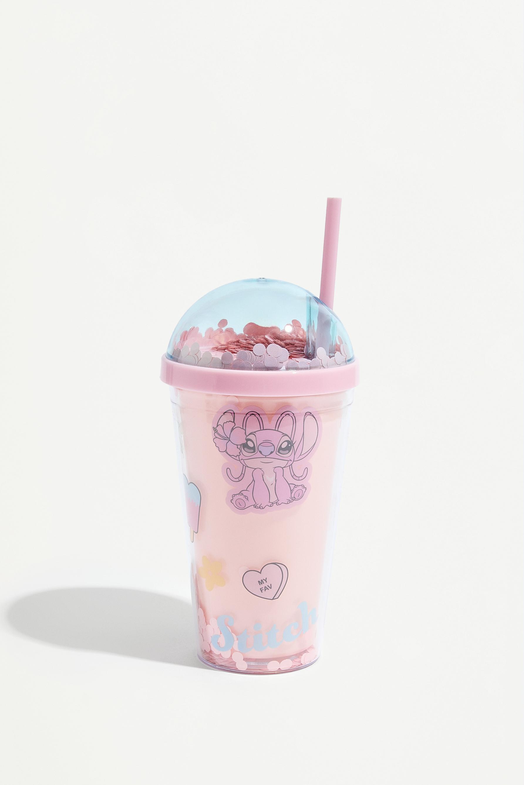 Vaso pajita Stitch y Ángel ©Disney