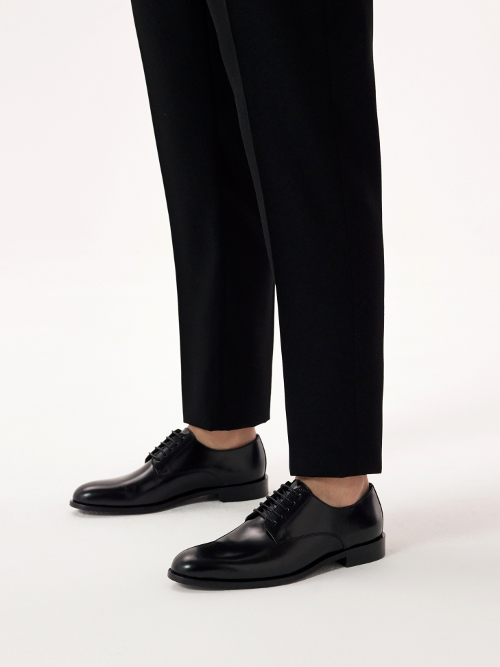 Men's elegant black Derby shoes from the Limited Edition collection