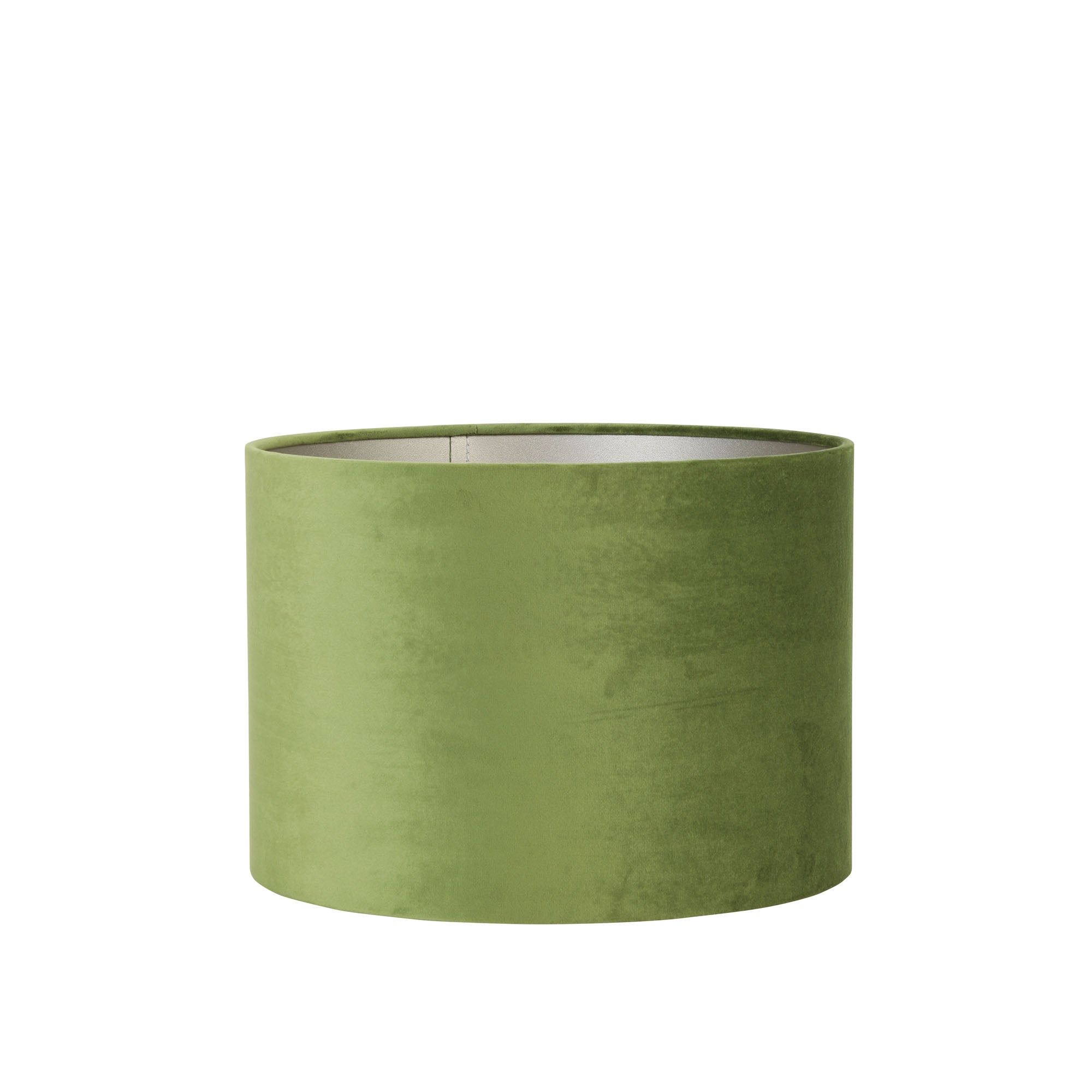Light & Living lampenkap Velours - groen - Ø30cm
