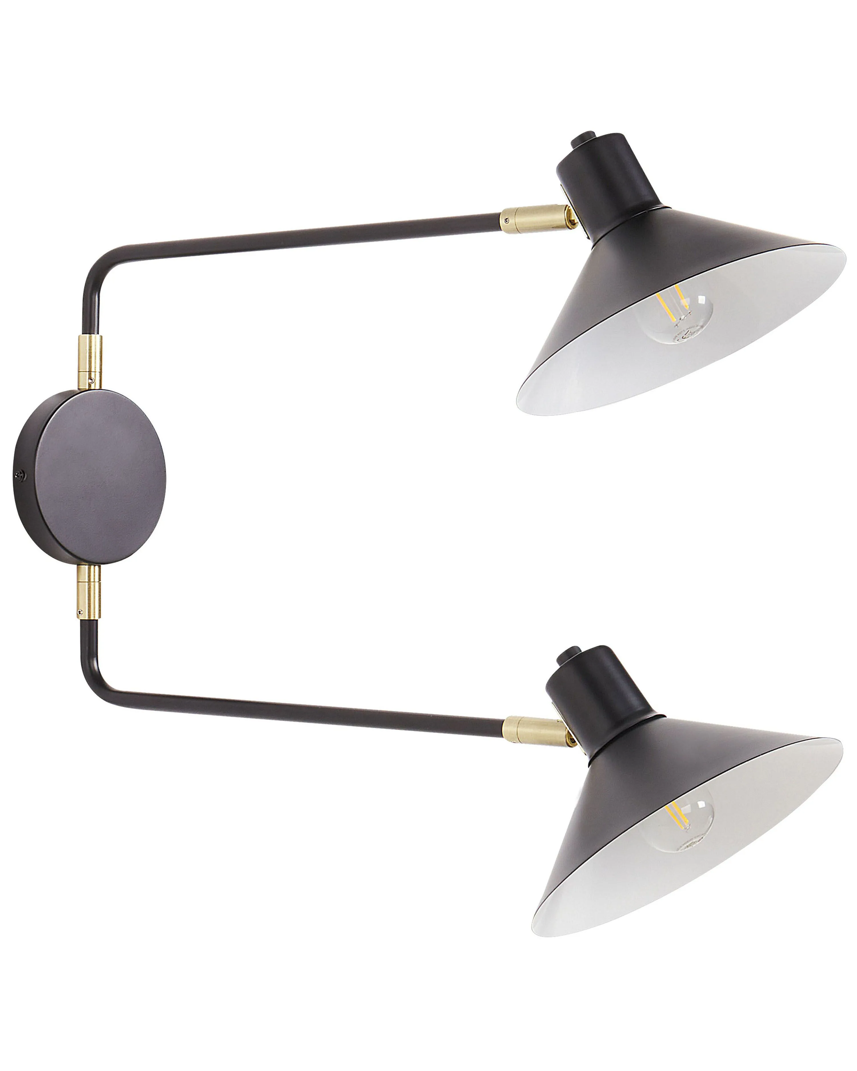 Wall Lamp KADASSA Adjustable Metal Black