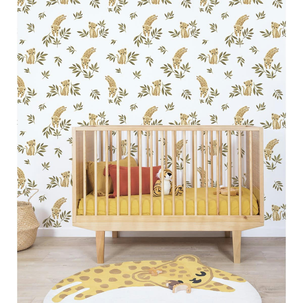 FELIDAE - Papier peint agile cheetah multicolore