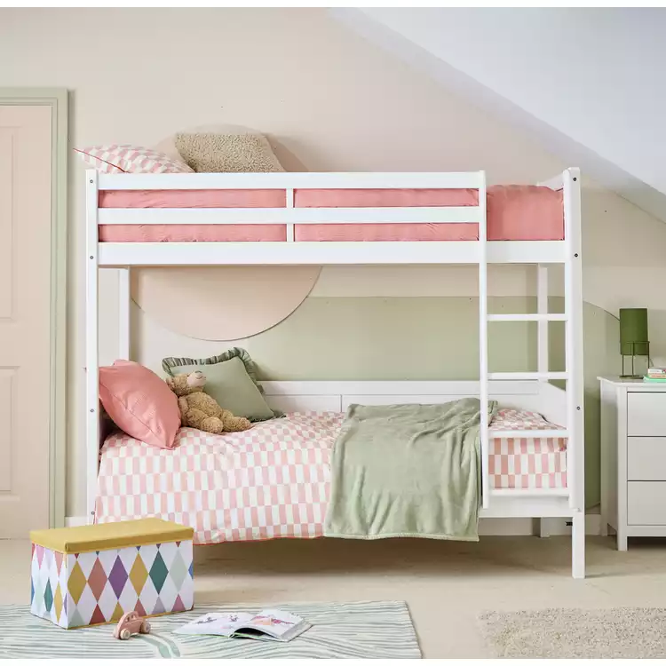 Habitat Brooklyn Day Bed Bunk Frame - White