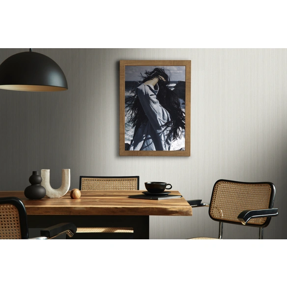 Vliestapete, BxL: 53 x 1005 cm, grau