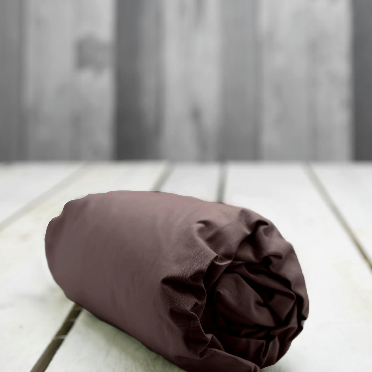 STUDIO - Drap housse en coton bonnet 30cm  rose anglais 90x190 cm