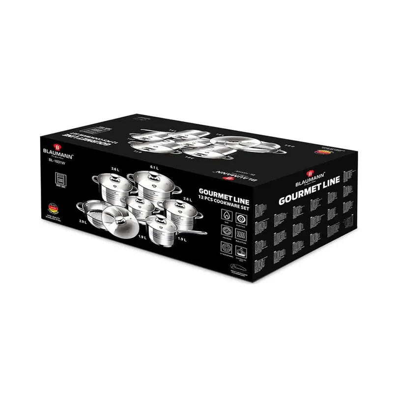 Auflaufform 12-teilig Gourmet Line Shiny