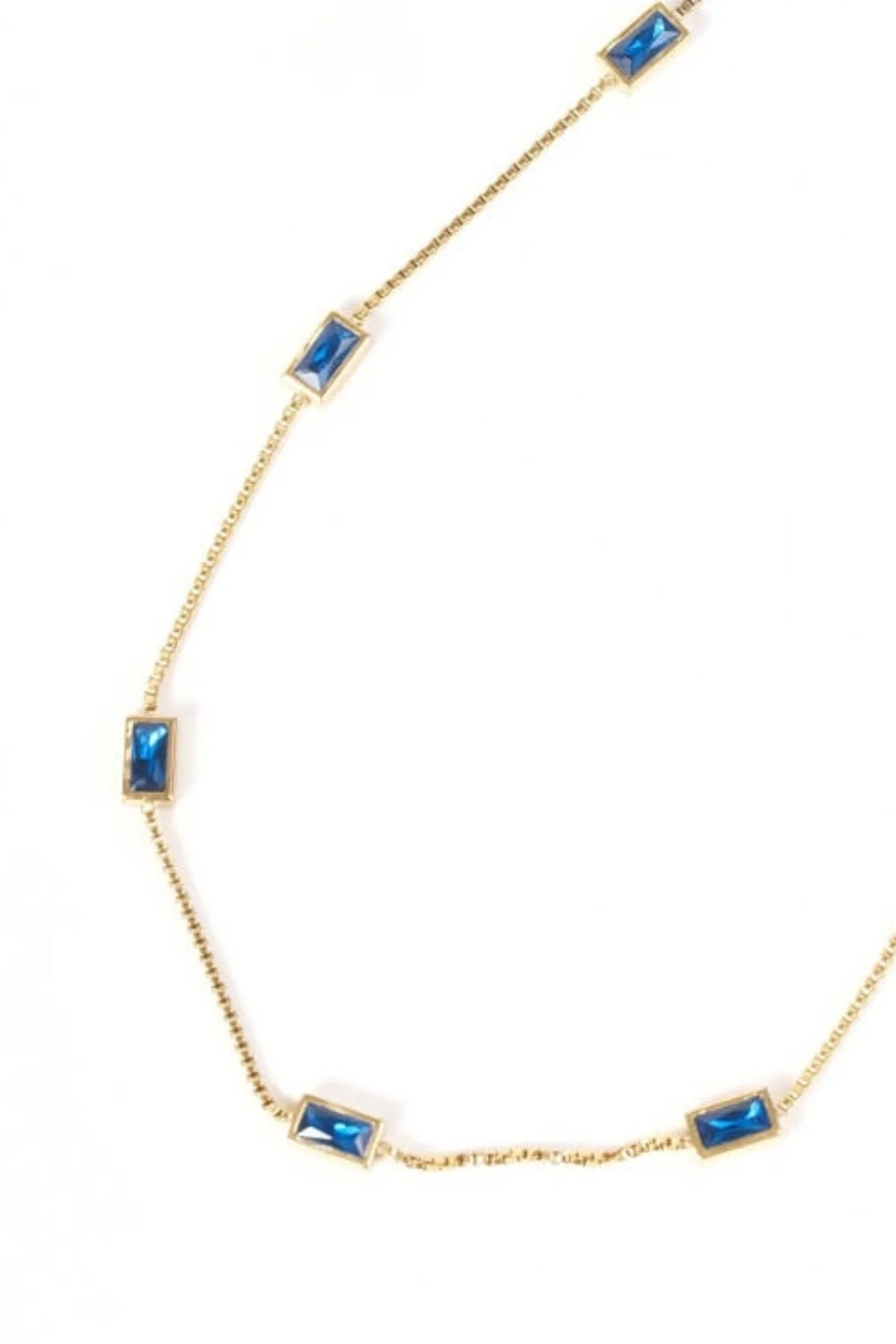 Blue Stone Necklace