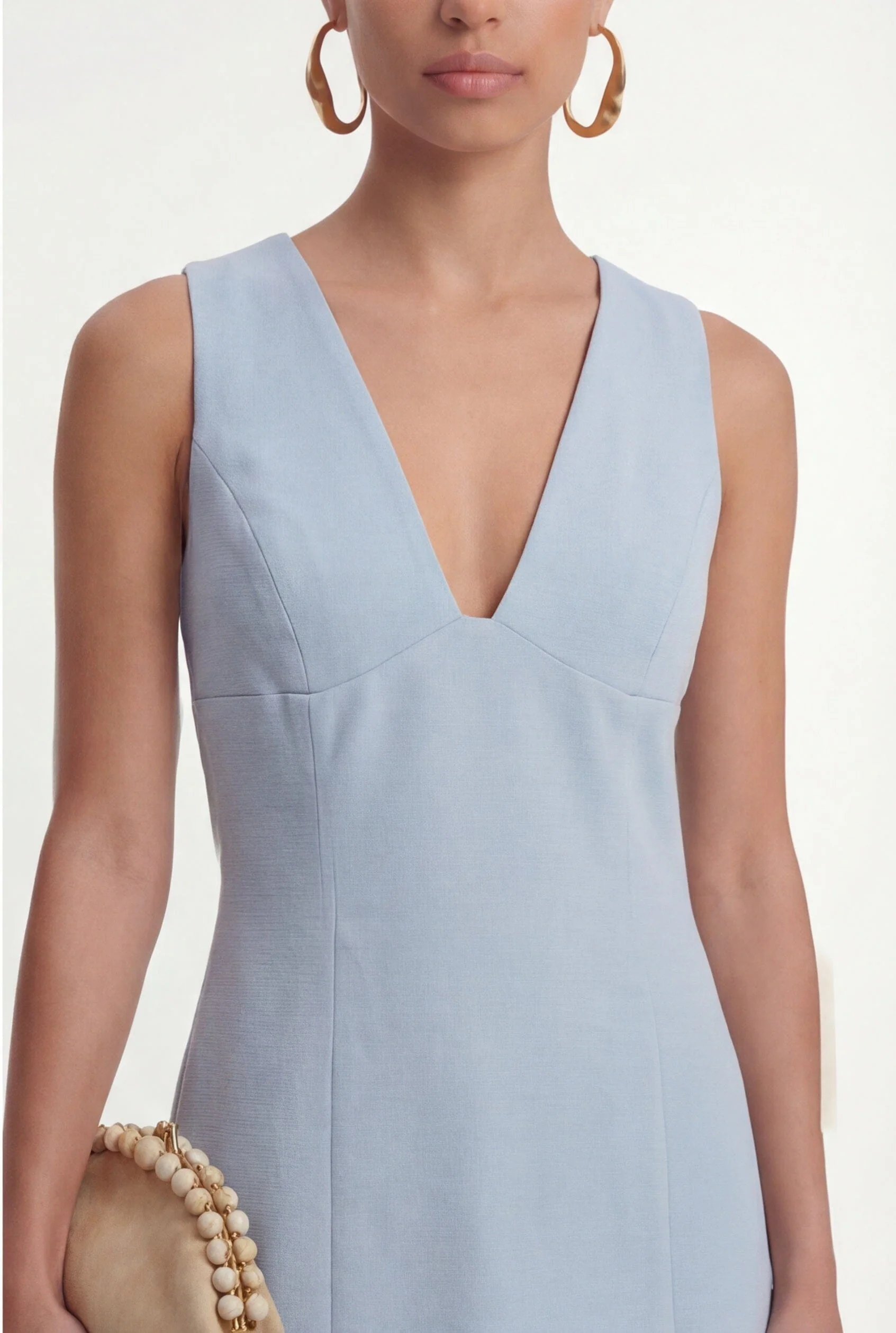 ROBE COURTE - CLEO - AZUR
