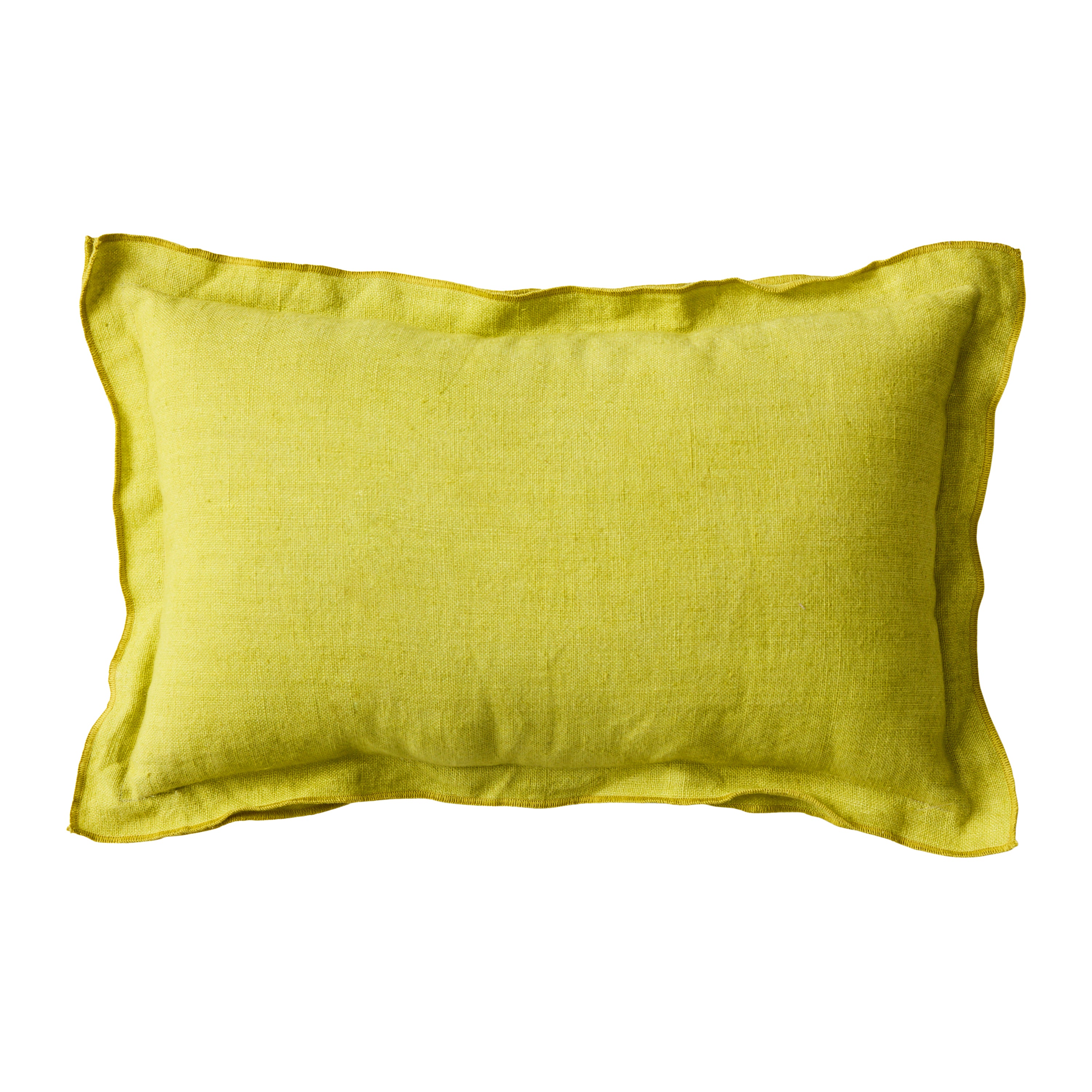 HKliving Linen Sierkussen 30 x 50 cm - Lemongrass