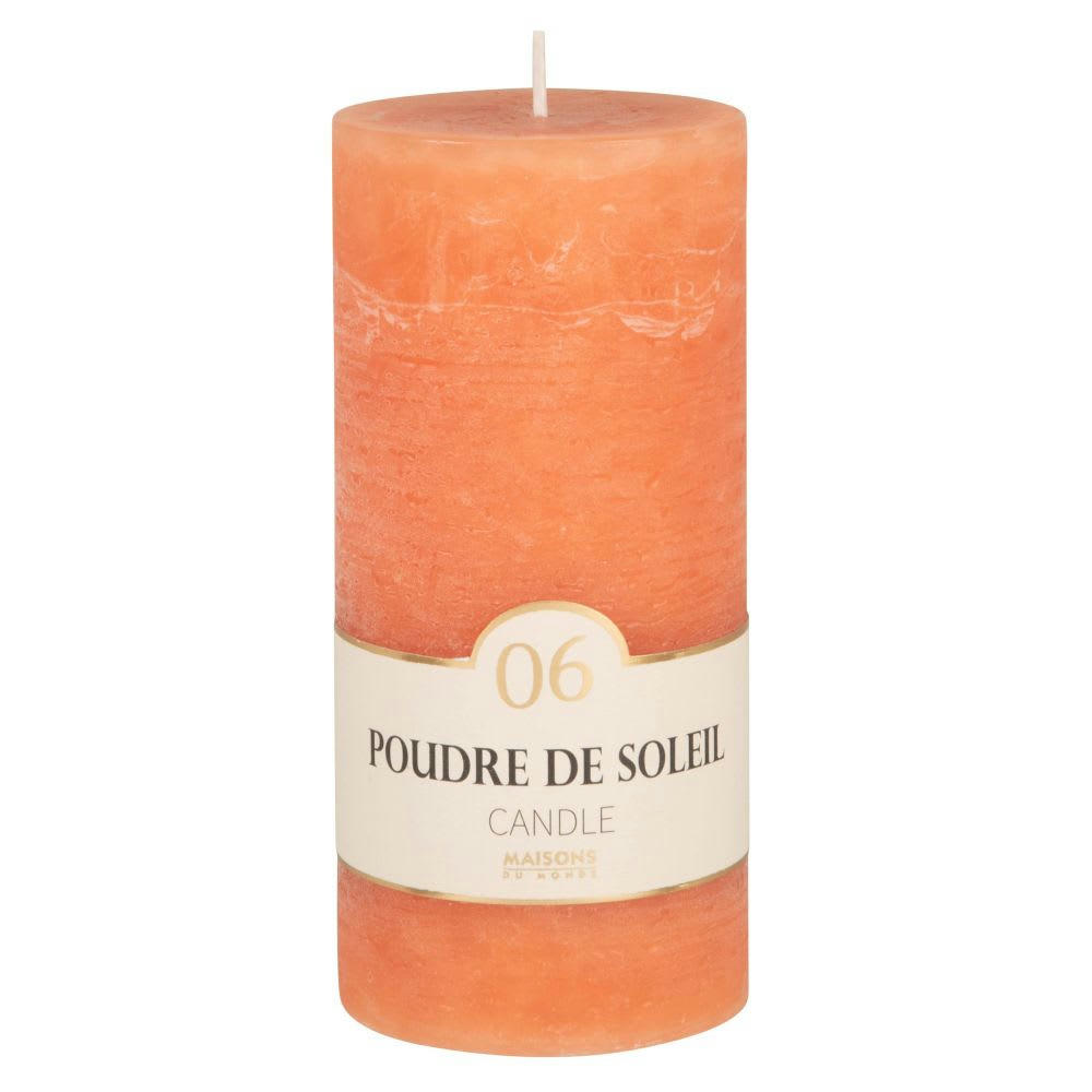 COLORAMA - Bougie parfumée terracotta H15 490 g