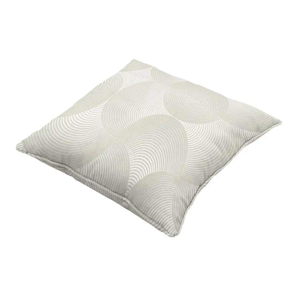 Madison - Sierkussen Napels - Beige - 50x50x10cm - Set van 4