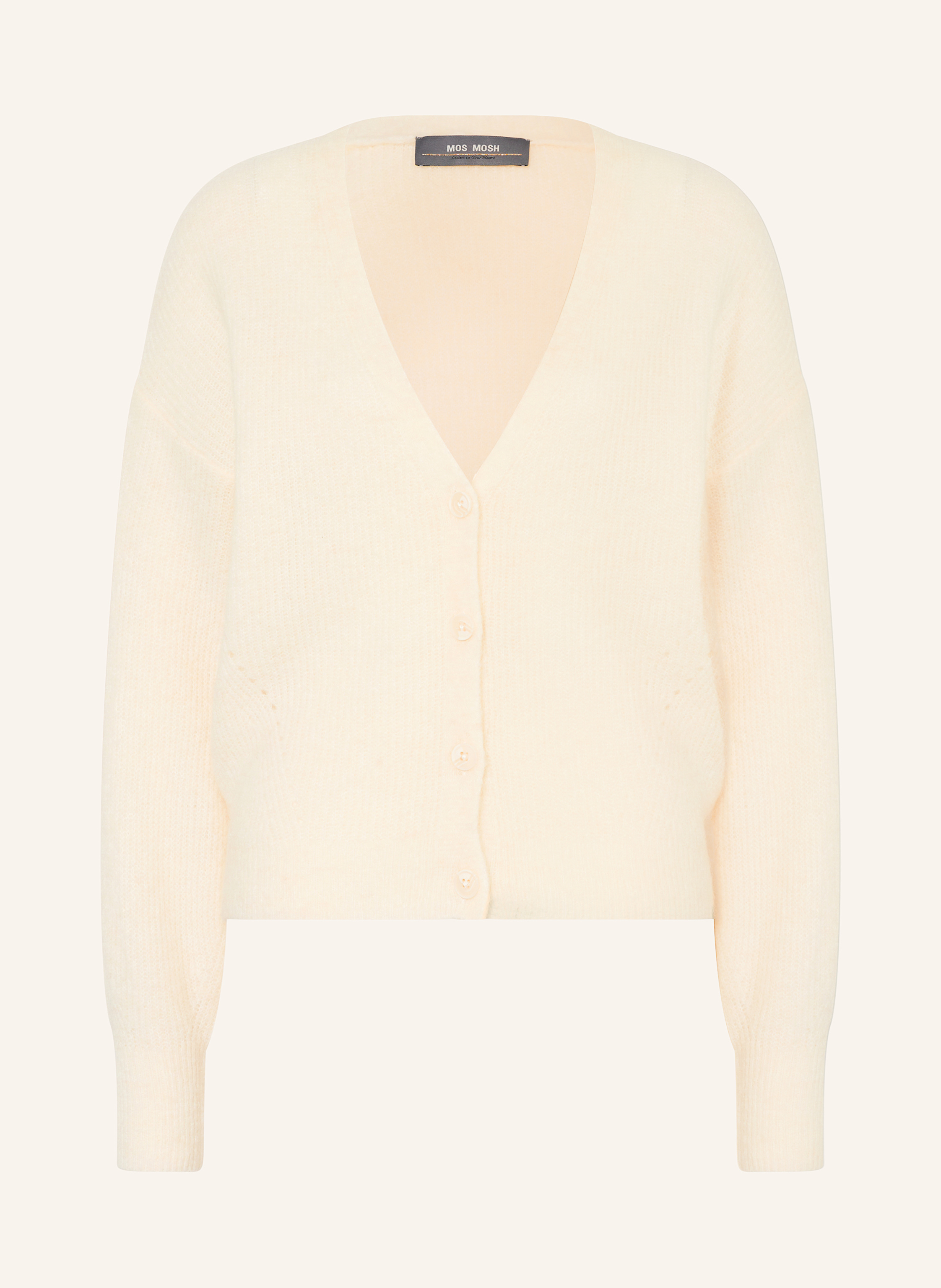MOS MOSH Oversized-Strickjacke THORA mit Alpaka