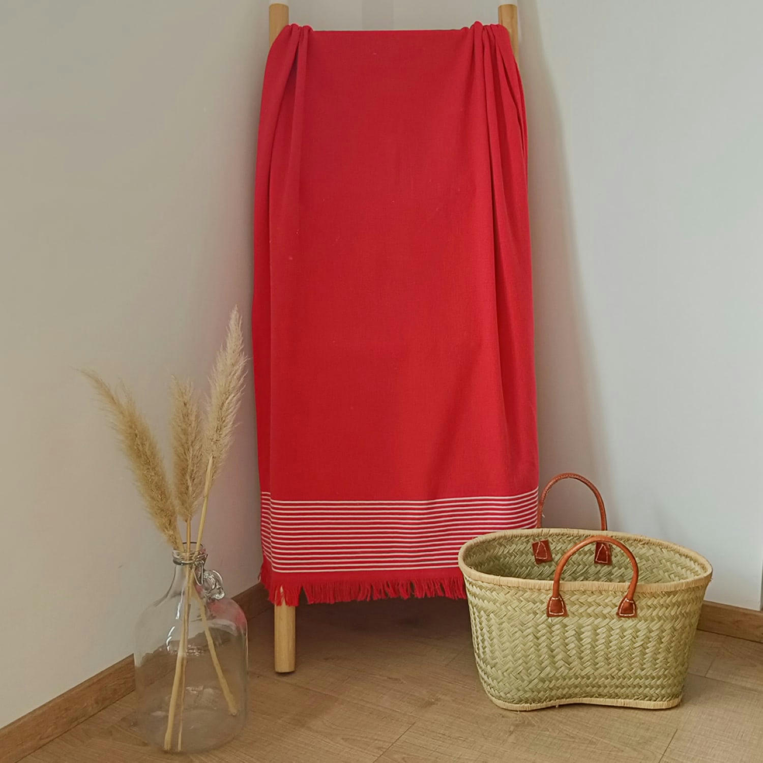 DOUBLÉE ÉPONGE - Fouta doublée éponge 