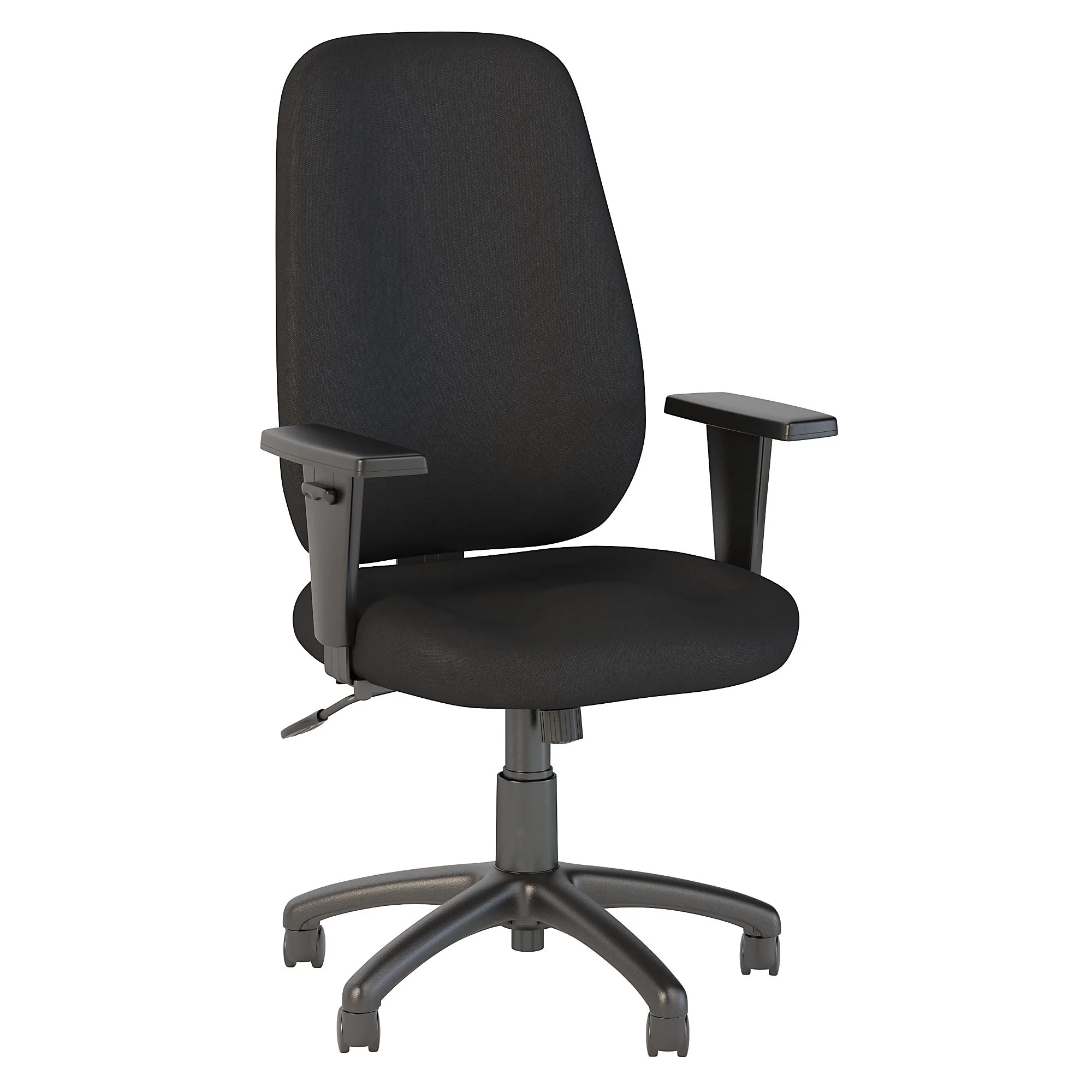 Bush Business Furniture Prosper High Back Task Chair in Black Fabric