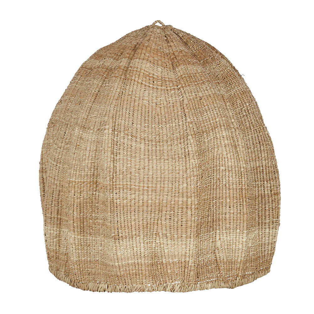 - Suspension tressée en fibre de palmier beige D65