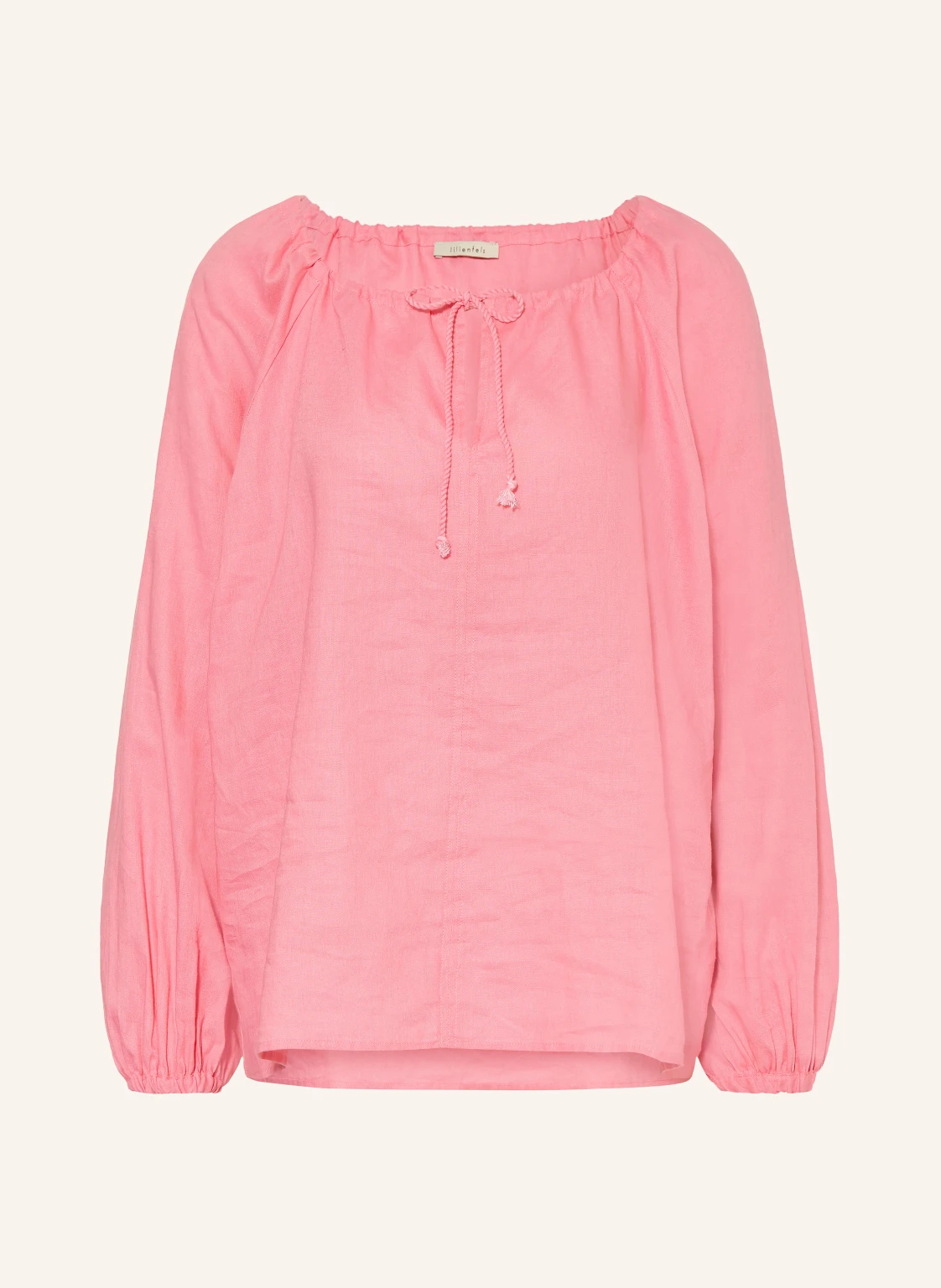 lilienfels Blusenshirt mit Leinen