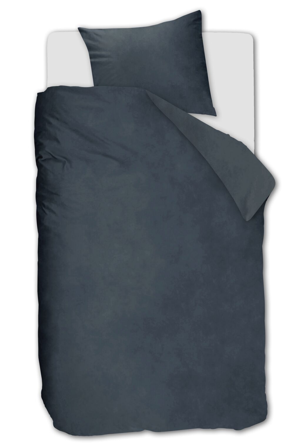 Ambiante Velvety - 140 x 200/220 cm - Blauw
