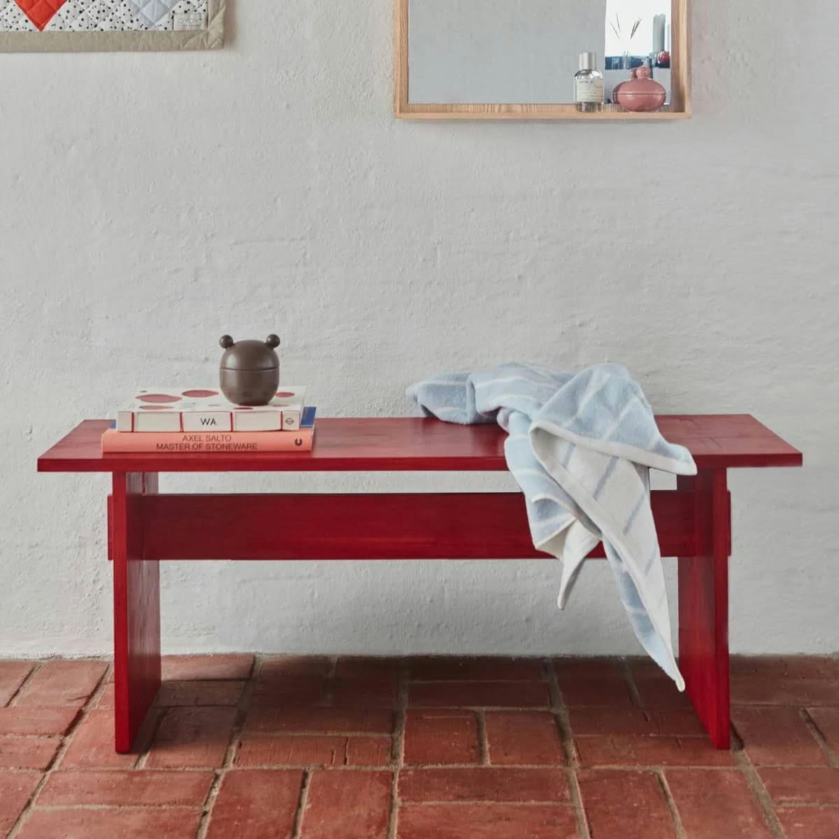 KOTAI - Banc en chêne H43xL110x35cm