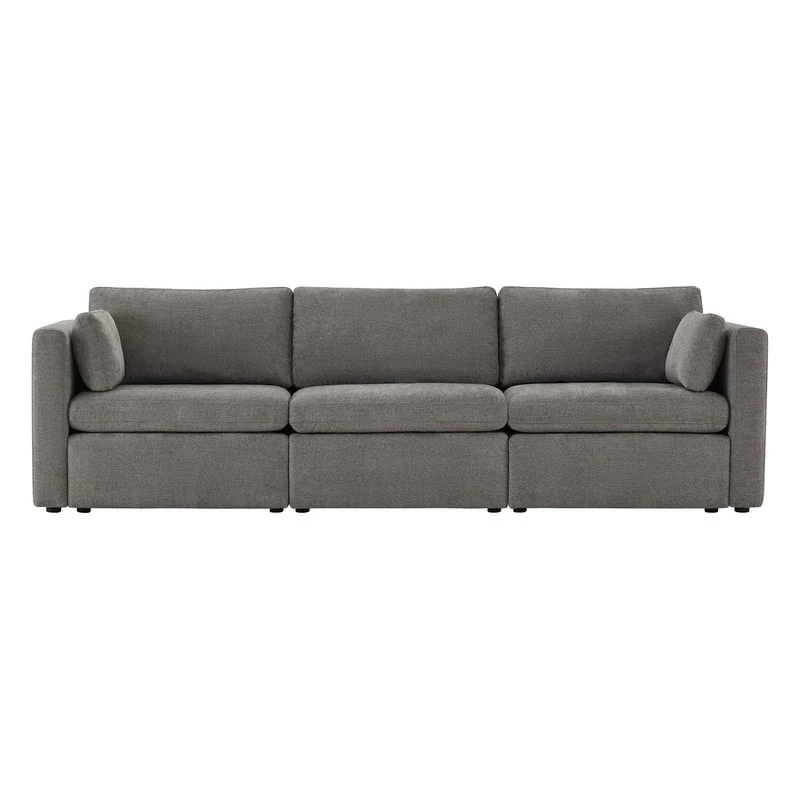 Mia Oversized Modular Sectional Fabric Sofa