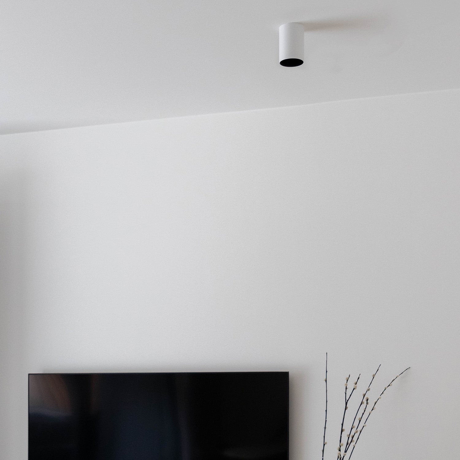 Atmooz Plafondlamp Nuo Fix - Opbouwspot Metaal wit