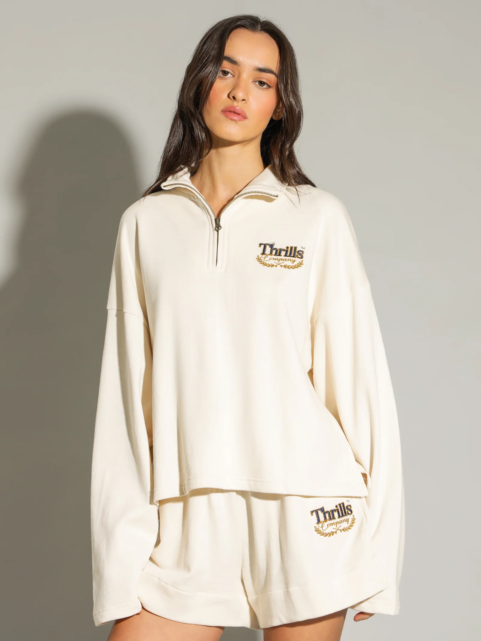 Deluxe 3/4 Zip Pullover