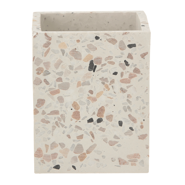 ORGANIZADOR DE BANCADA 8 CM X 8 CM TERRAZZO