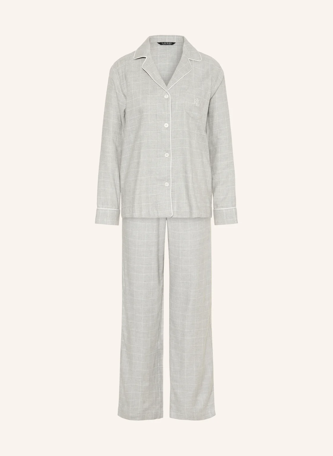 LAUREN RALPH LAUREN Schlafanzug aus Flanell