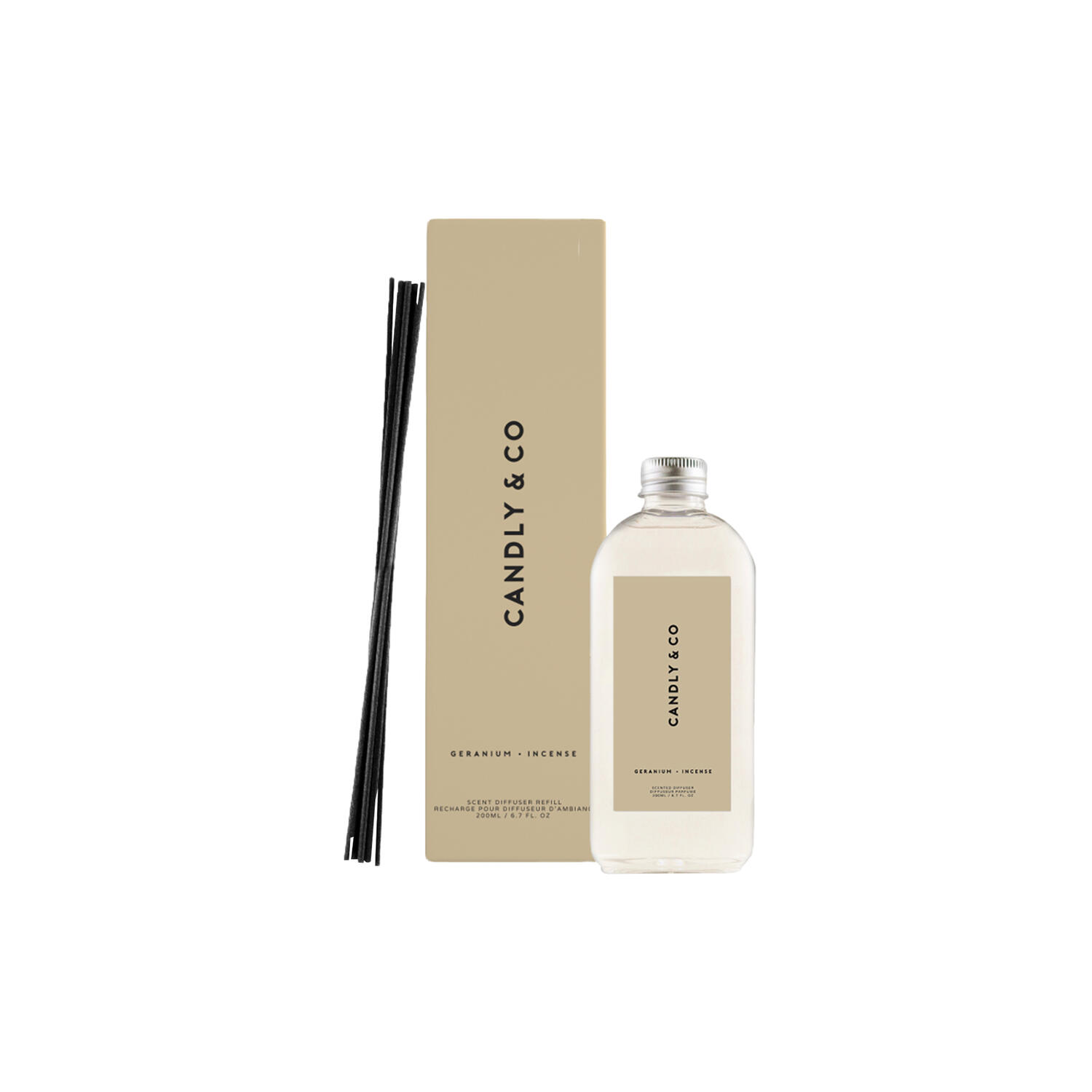 No. 1 Diffuser Refill, Geranium/Incense