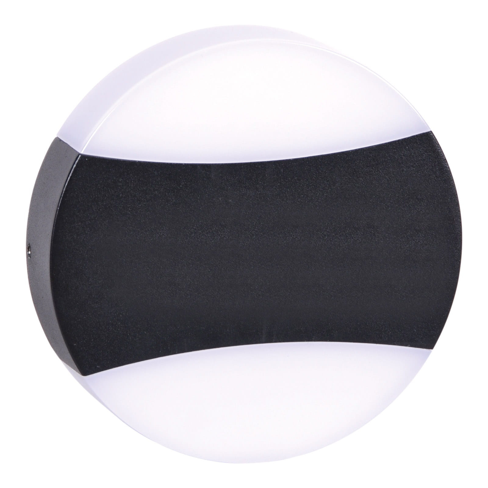 Kinkiet zewnętrzny SITRA 4000K czarno-biały LED 2x12W 505lm IP54 Kaja