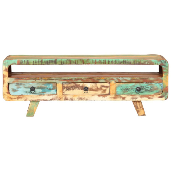 Komoda Rtv Brąz Mat Szuflady Nowoczesny Salon 117x30x41cm