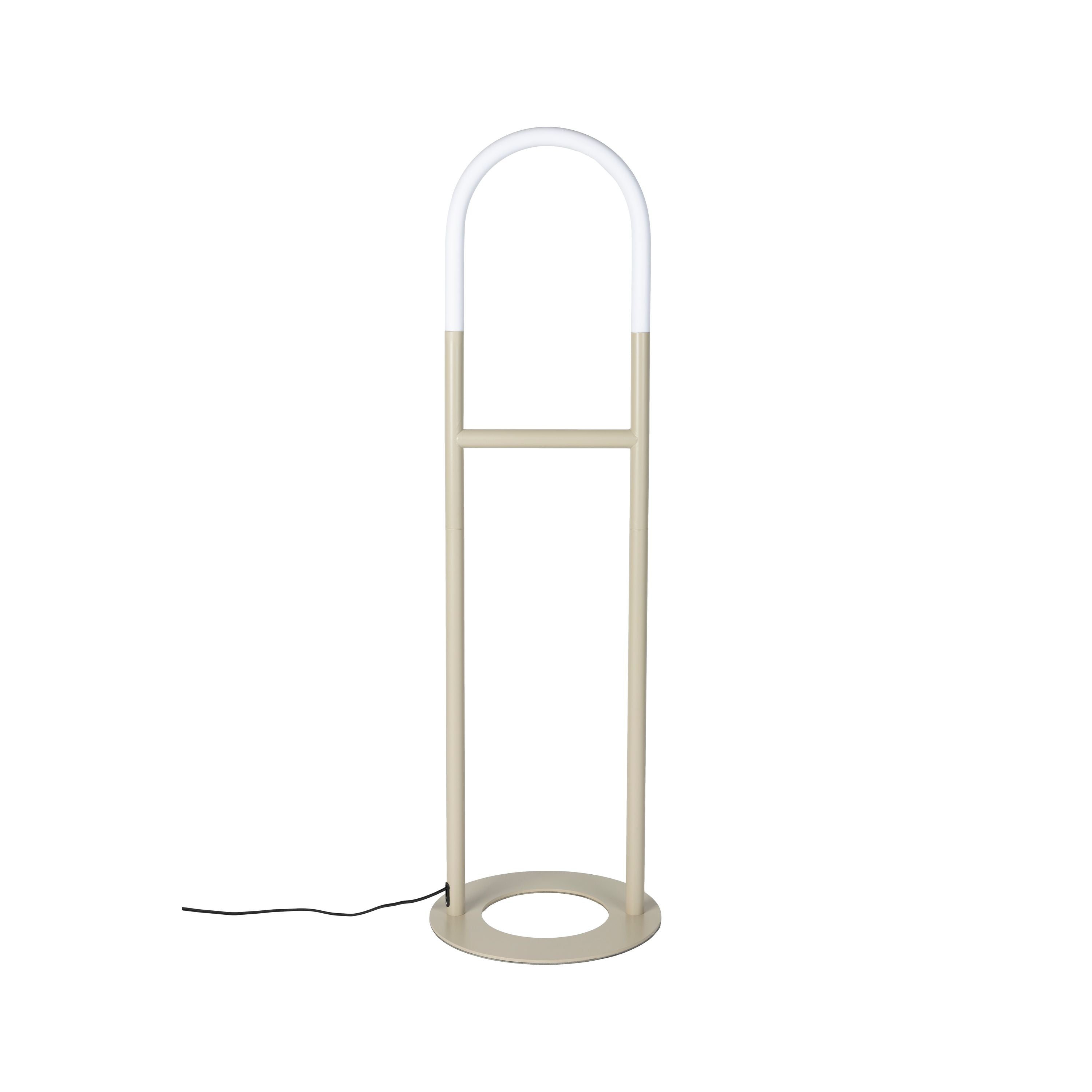 Zuiver Jones Vloerlamp/ Staande Lamp Hout - Beige