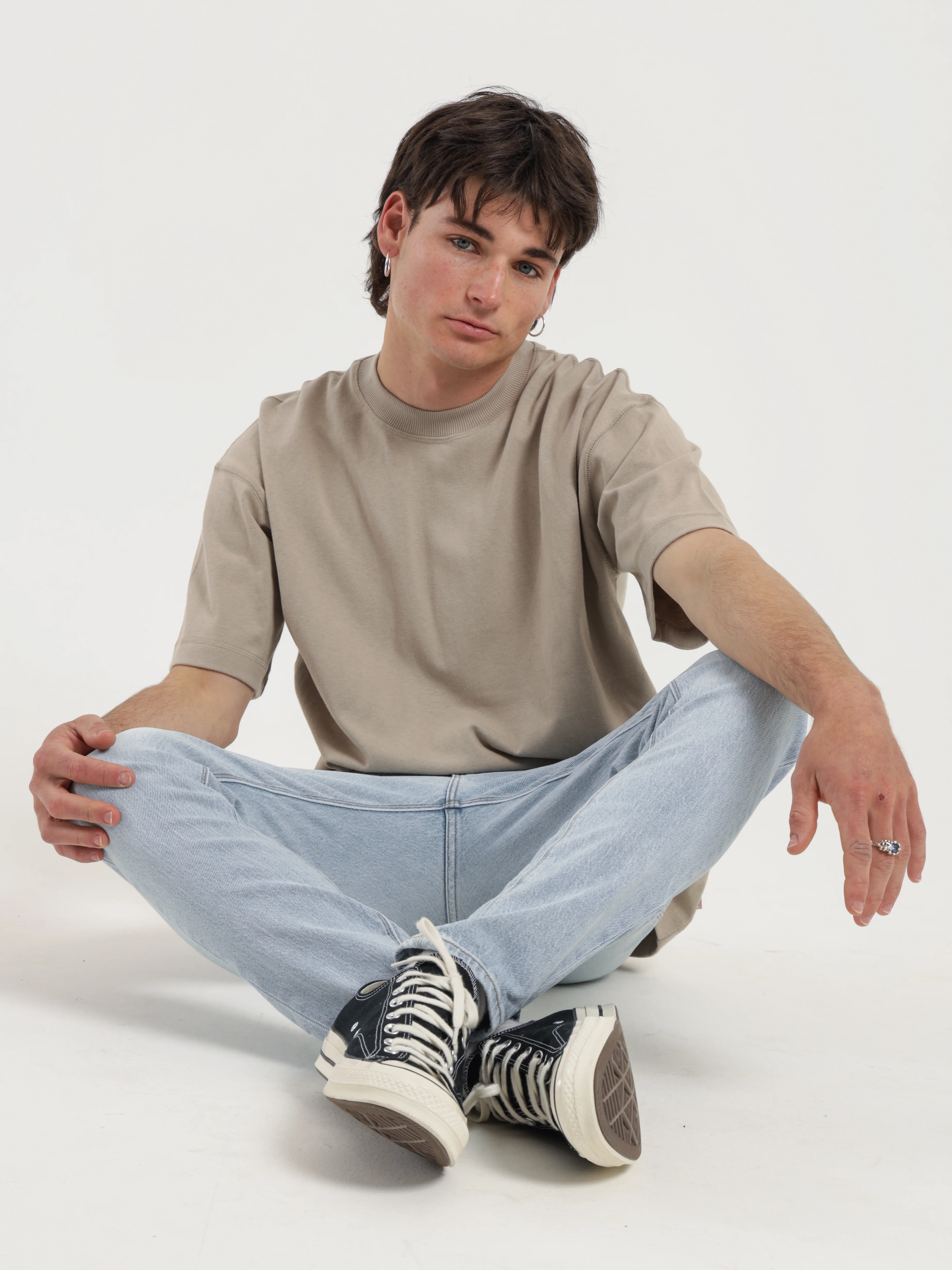 A Dropped Skinny Jeans