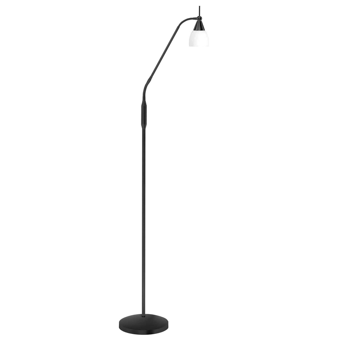 Highlight vloerlamp Touchy - 1 lichts - 35 x 145  cm - zwart