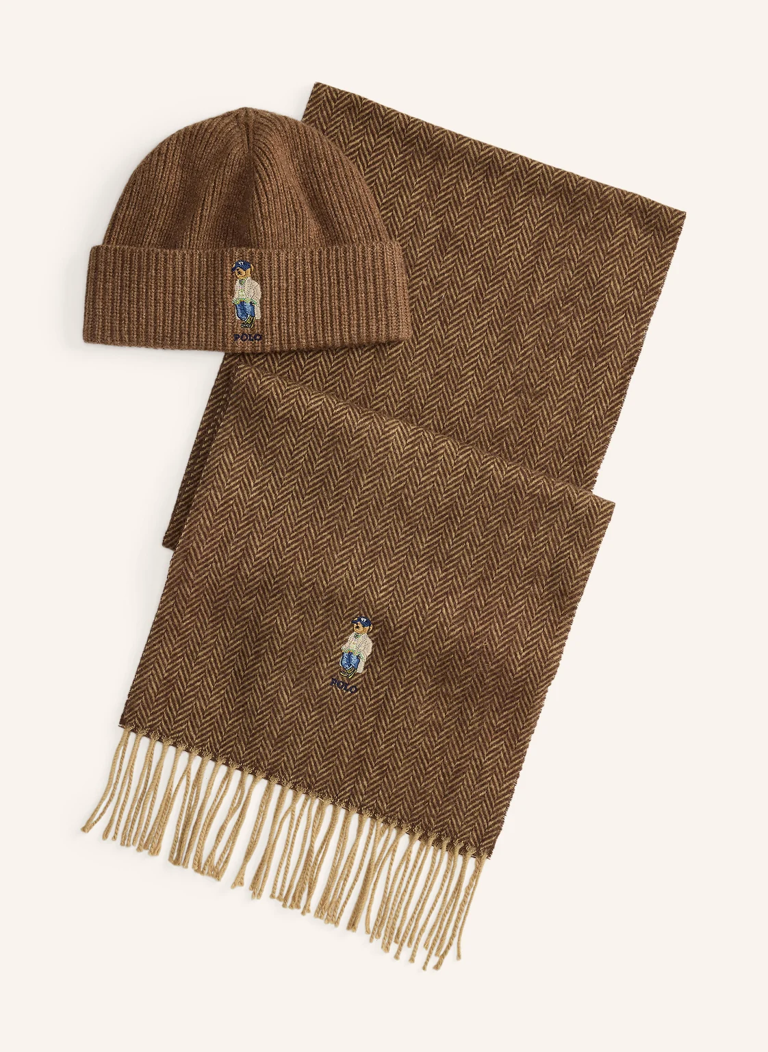 POLO RALPH LAUREN Set: Mütze und Schal