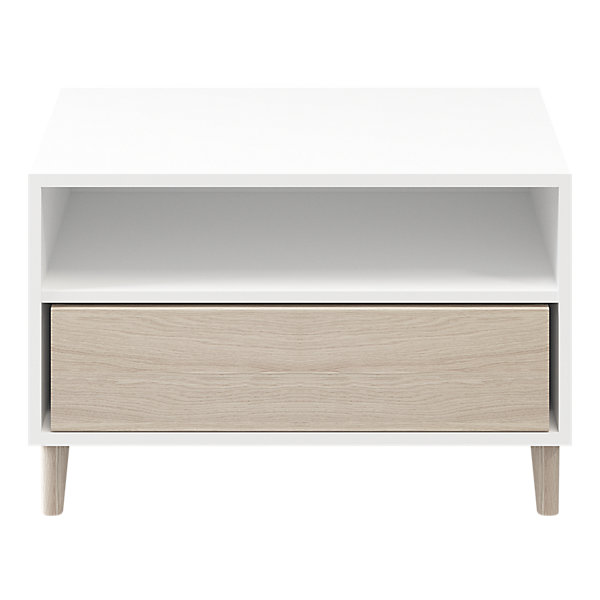 2 tablettes blanches GoodHome Atomia L. 71,4 x P. 43,2 cm