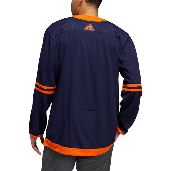 Edmonton Oilers adidas  Alternate  Primegreen Authentic Custom Jersey - Navy