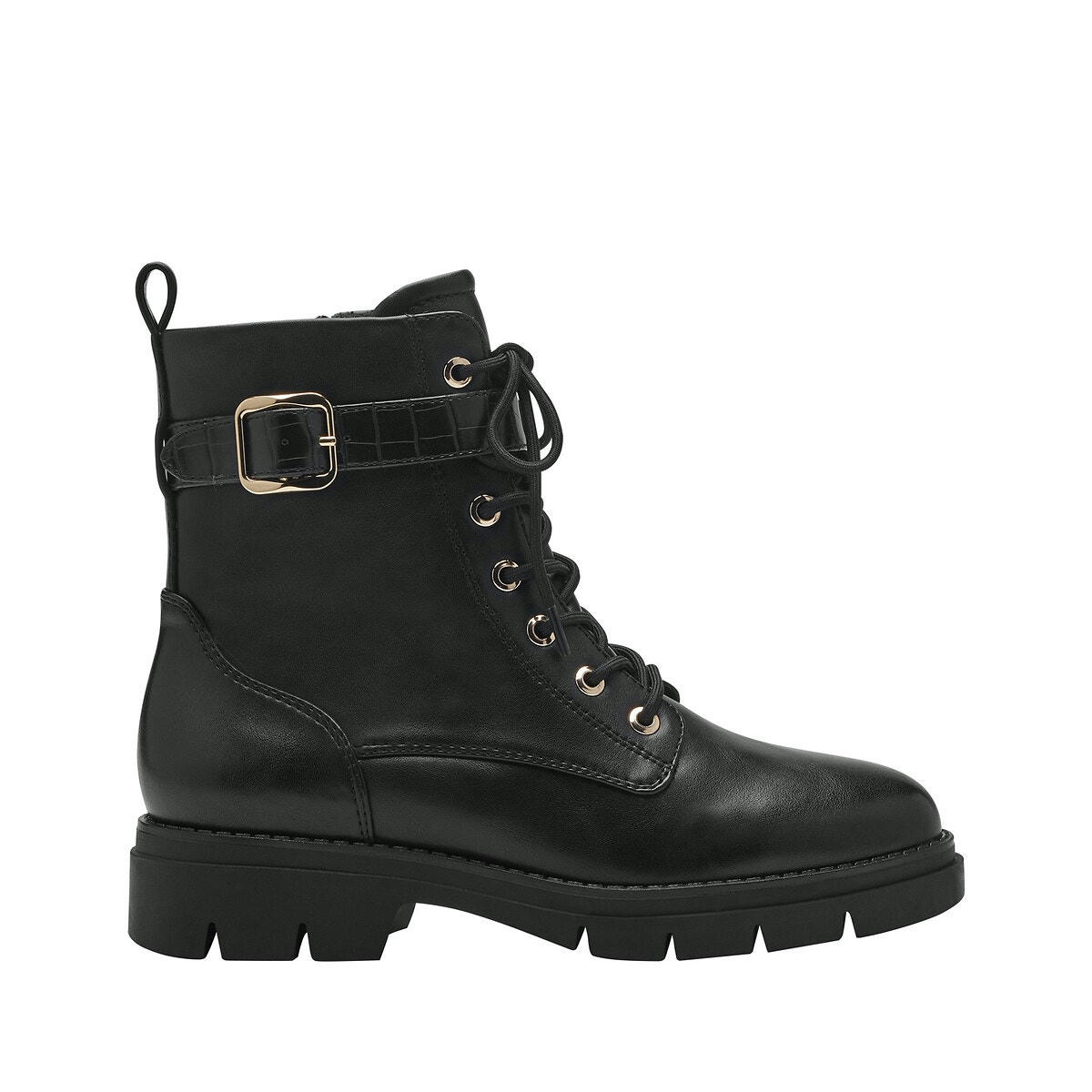 Boots à lacets