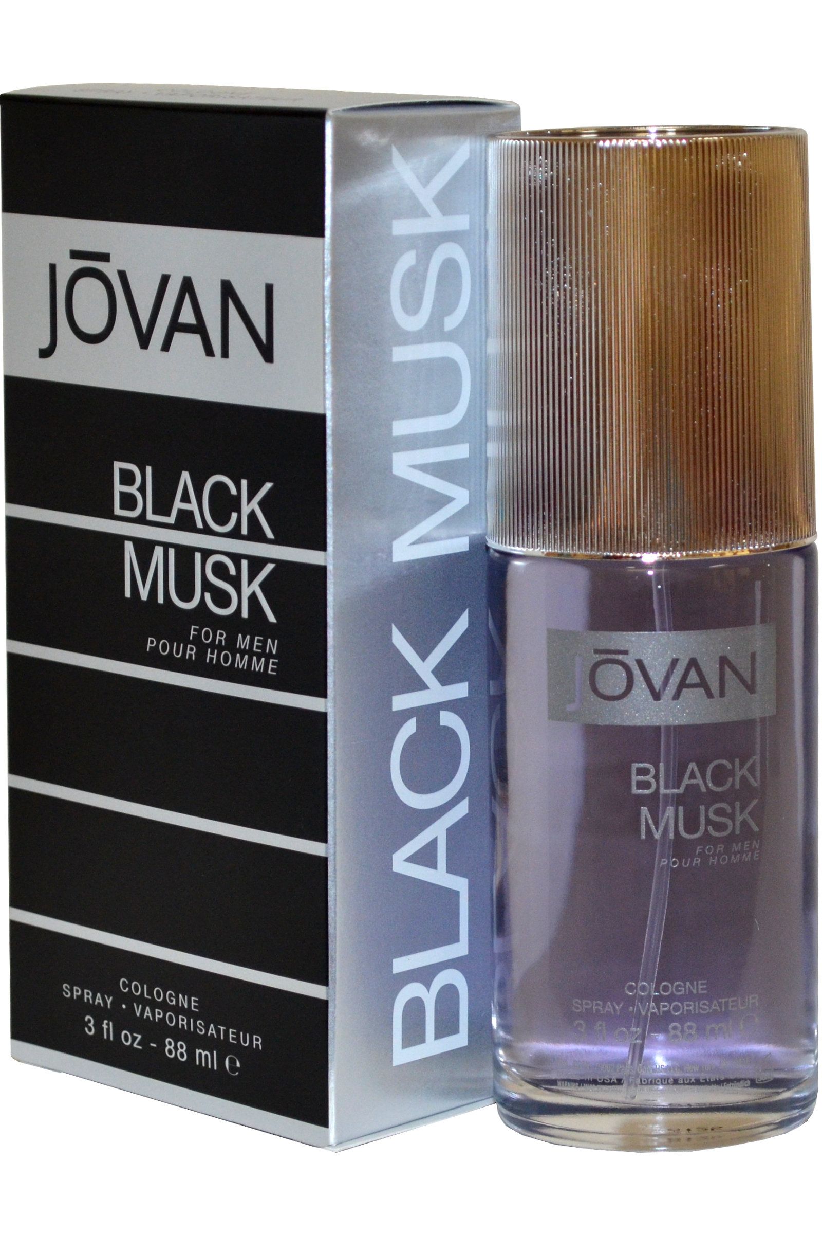 Jovan Black Musk For Men Cologne Spray 88ml