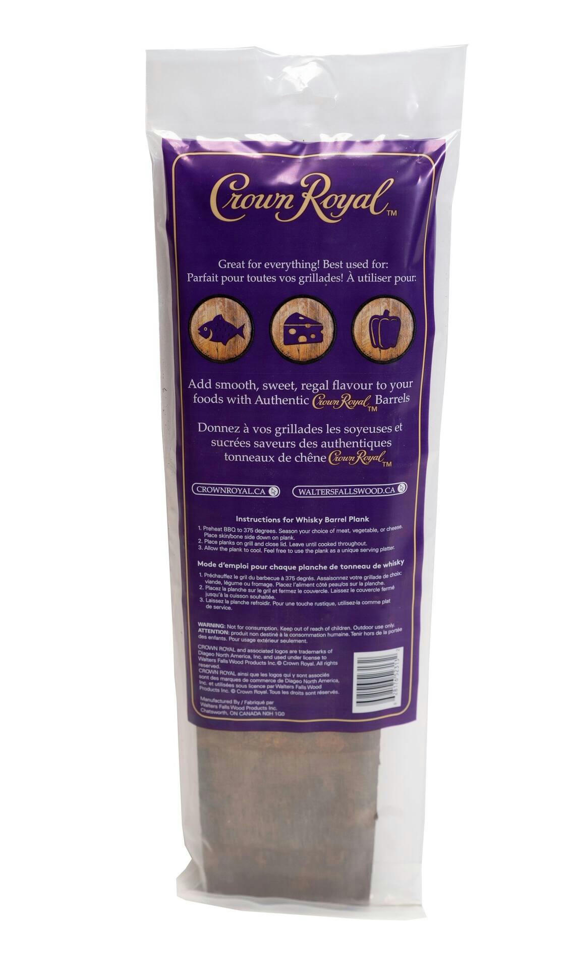 Crown Royal BBQ Wood Planks, Assorted Flavours