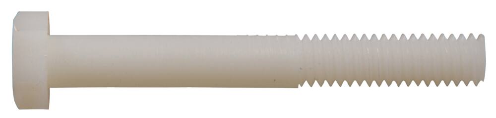Hillman Nylon Hex Bolts, Hexagonal Head, Machine Threads, Assorted Sizes